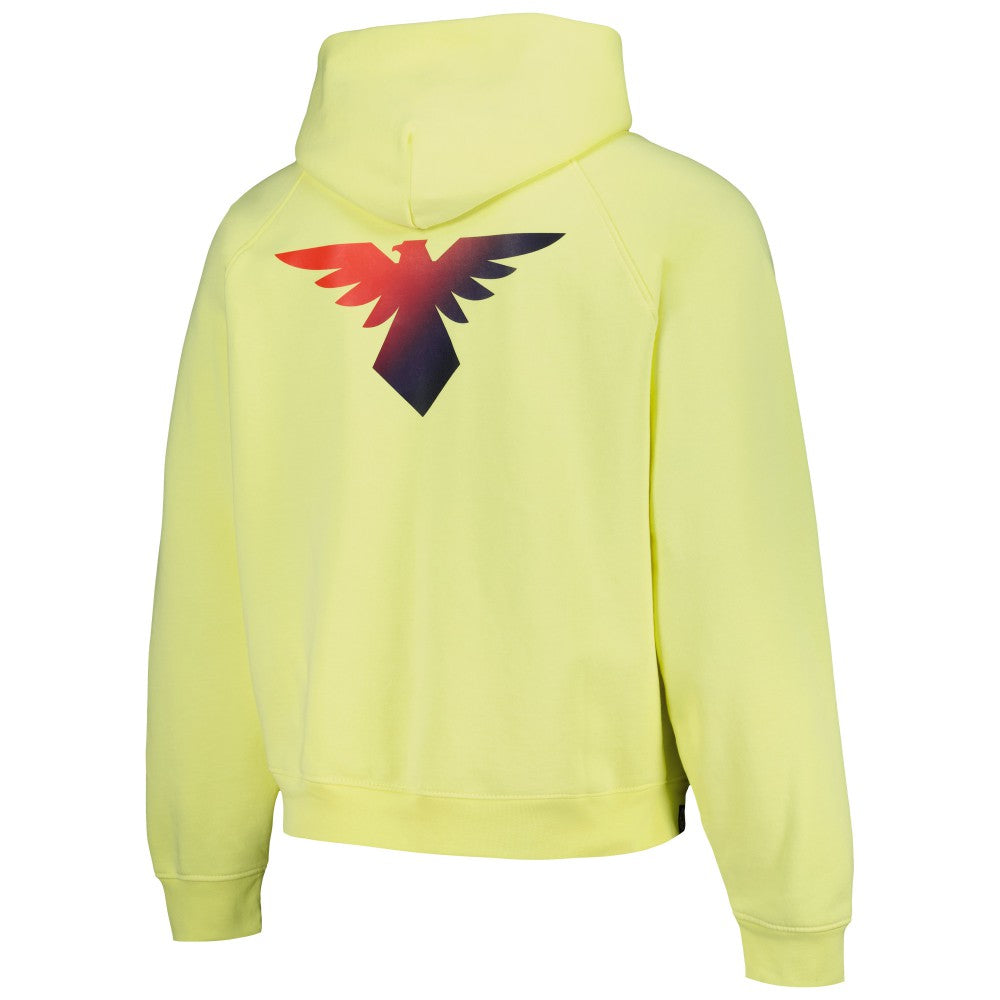 Club America Team Oversized Raglan Pullover Hoodie Discount - Yellow 
