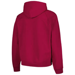 Barcelona Team Oversized Raglan Pullover Hoodie on sale - Red 