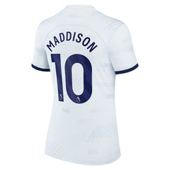James Maddison Tottenham Hotspur Women's 2023/24 Home Stadium Replica Player Jersey Sale - White 