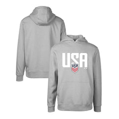 USMNT Levelwear Youth Podium Mascot Pullover Hoodie on sale - Gray 