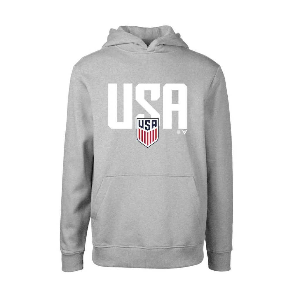 USMNT Levelwear Youth Podium Mascot Pullover Hoodie on sale - Gray 