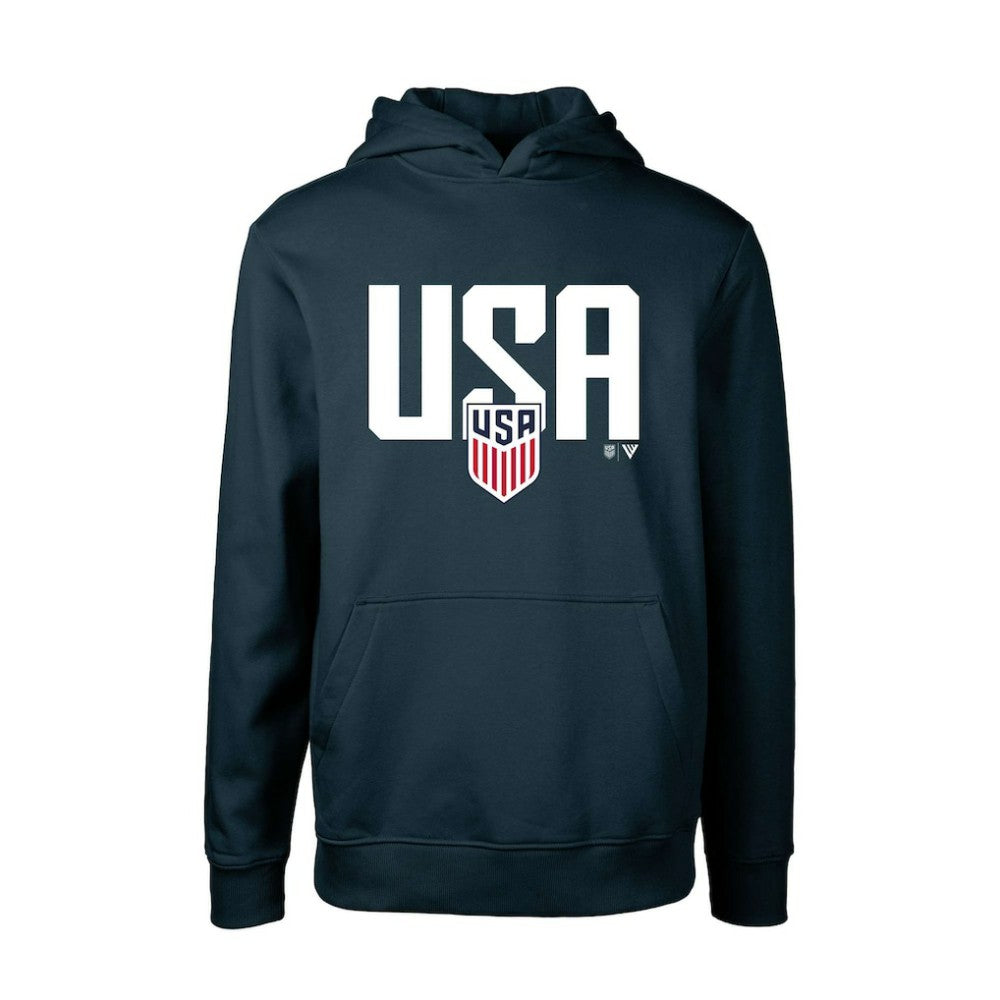USMNT Levelwear Youth Podium Mascot Pullover Hoodie for sale - Navy 