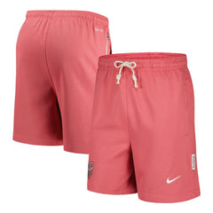 USMNT Standard Issue Fleece Performance Shorts on sale - Pink 