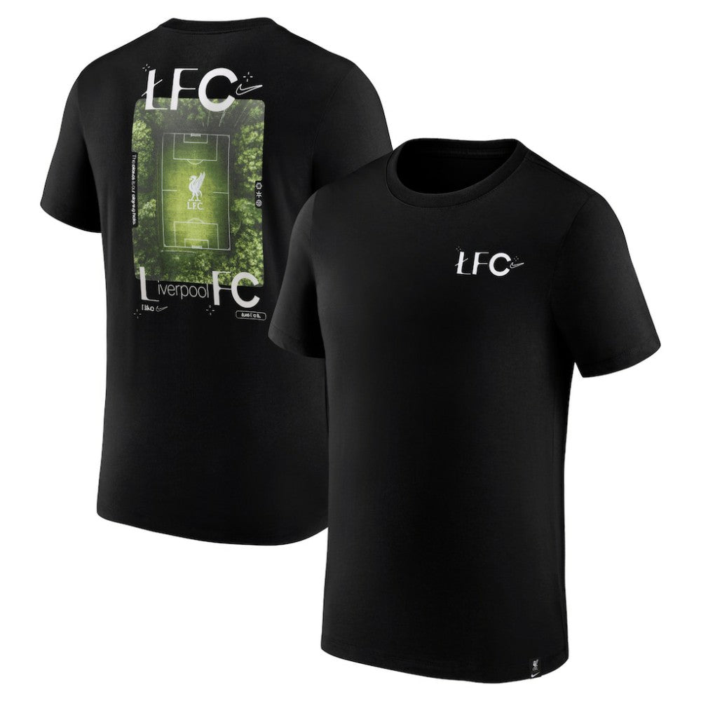 Liverpool Photo T-Shirt Discount - Black 