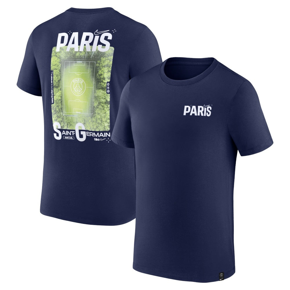 Paris Saint-Germain Photo T-Shirt on sale - Navy 