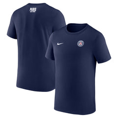 Paris Saint-Germain Club Essential T-Shirt on sale - Navy 