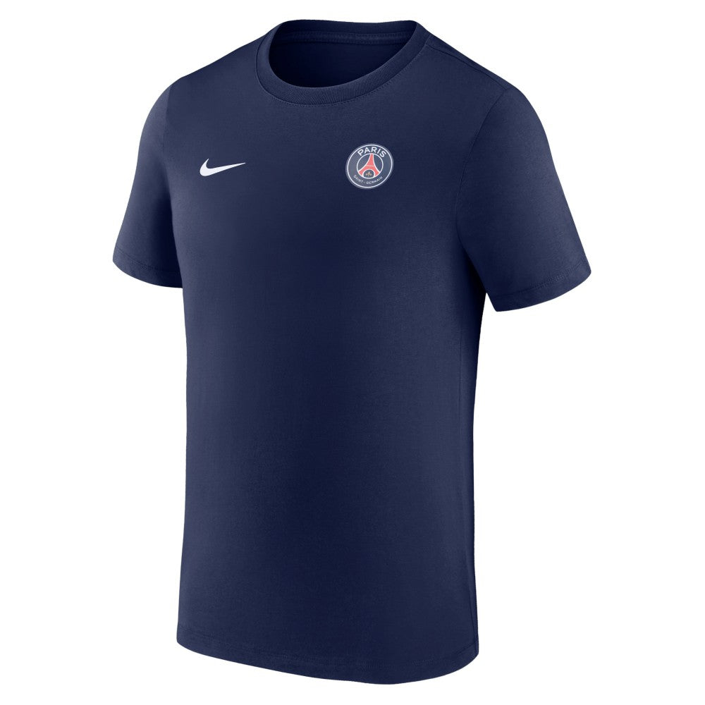 Paris Saint-Germain Club Essential T-Shirt on sale - Navy 