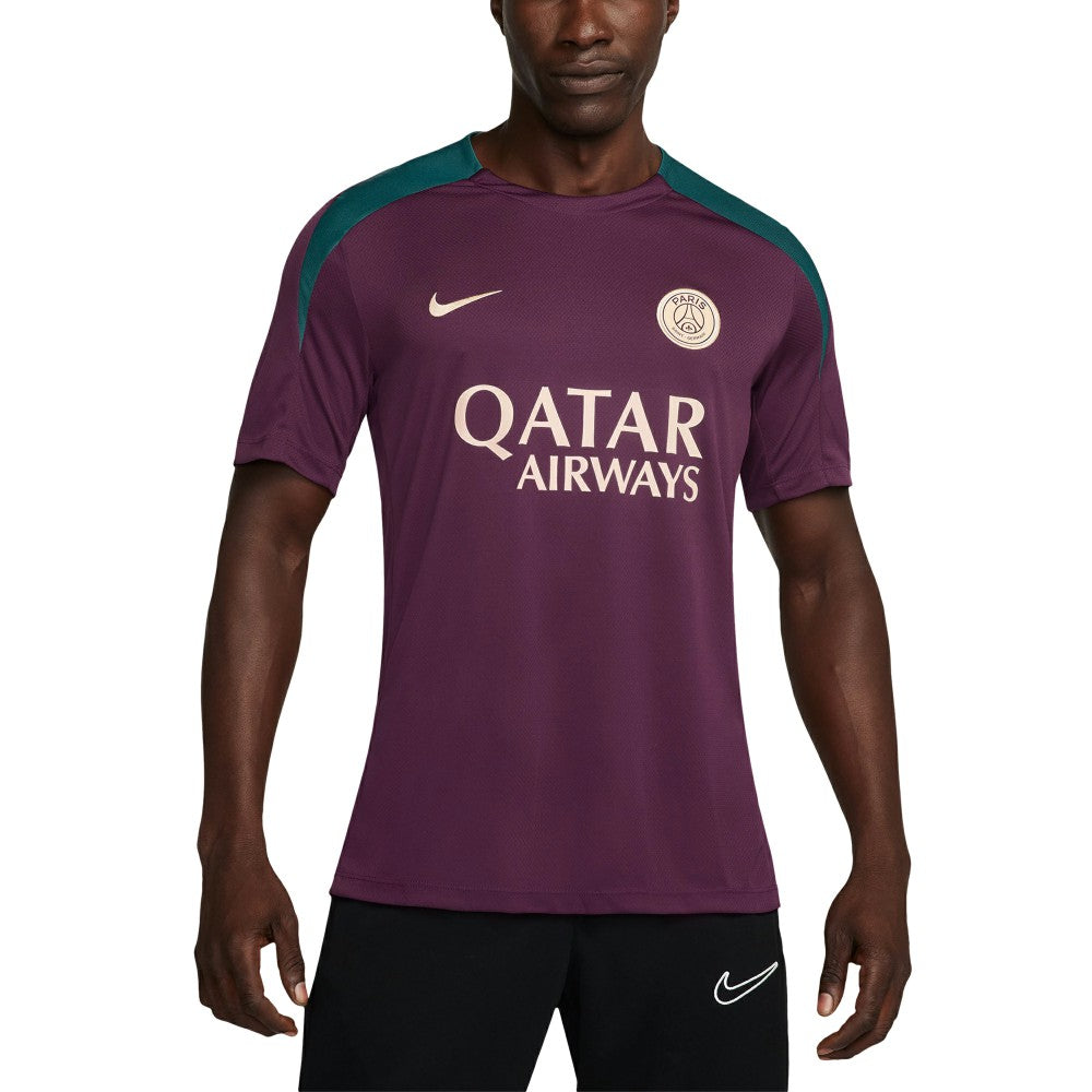 Paris Saint-Germain 2024/25 Strike Performance Top on sale - Burgundy 