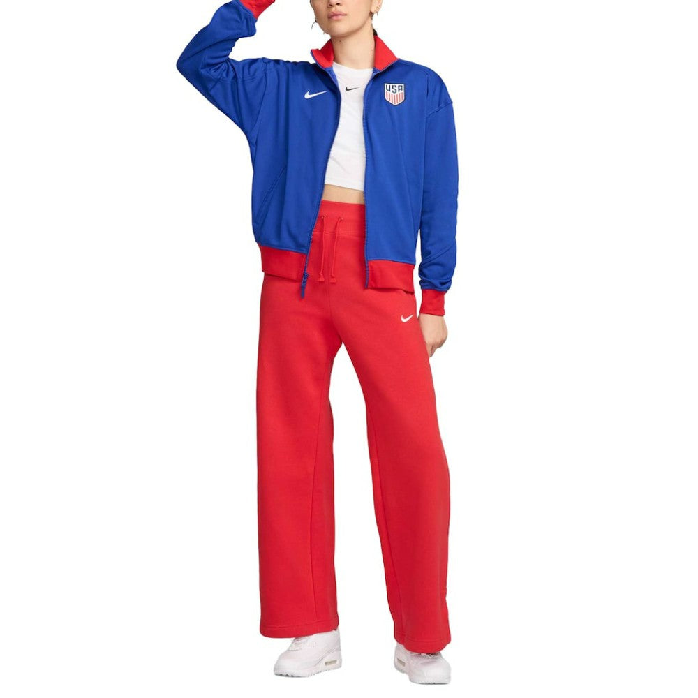 USMNT Women's 2024 Academy Pro Anthem Full-Zip Jacket for sale - Royal 