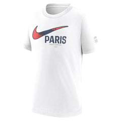 Paris Saint-Germain Youth Swoosh T-Shirt on sale - White 