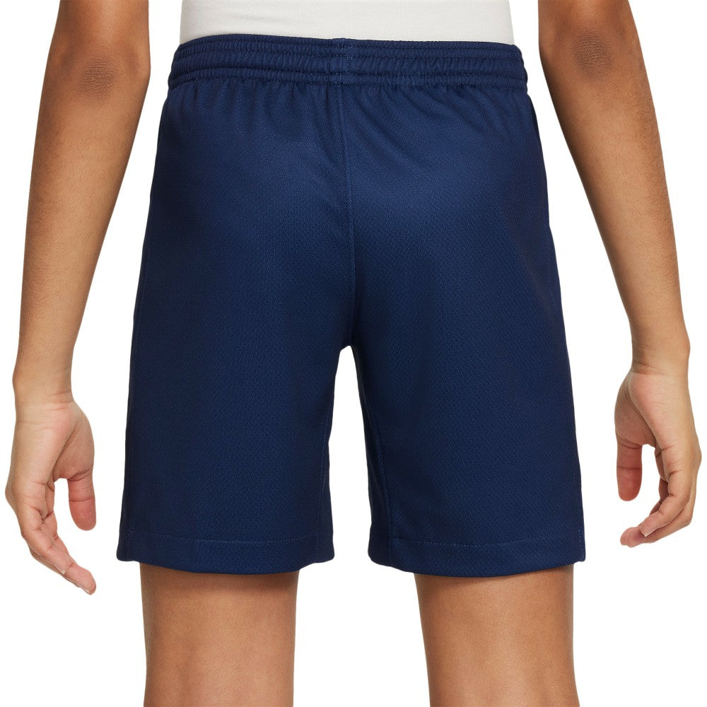 Paris Saint-Germain Youth 2024/25 Home Stadium Shorts on sale - Navy 
