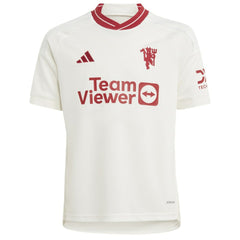 Alejandro Garnacho Manchester United Youth 2023/24 Third Replica Player Jersey – White 