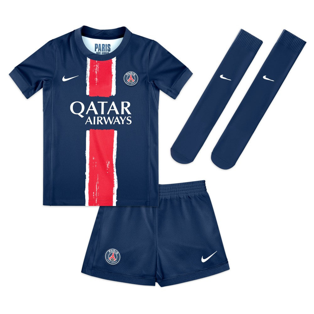 Paris Saint-Germain Preschool 2024/25 Home Replica Stadium Kit Set on sale - Navy 