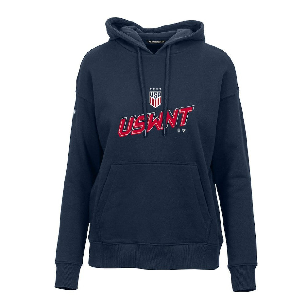 USWNT Levelwear Women's Adorn Elevate Pullover Hoodie on sale - Navy 