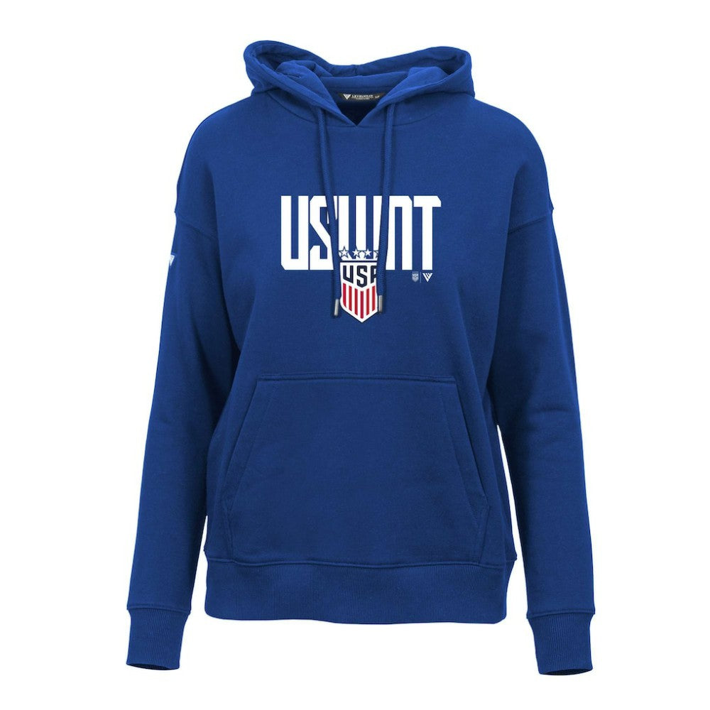 USWNT Levelwear Women's Adorn Mascot Pullover Hoodie on sale - Royal 