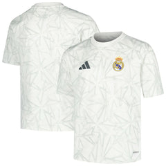 Real Madrid Youth 2024/25 Pre-Match Top Discount - White 