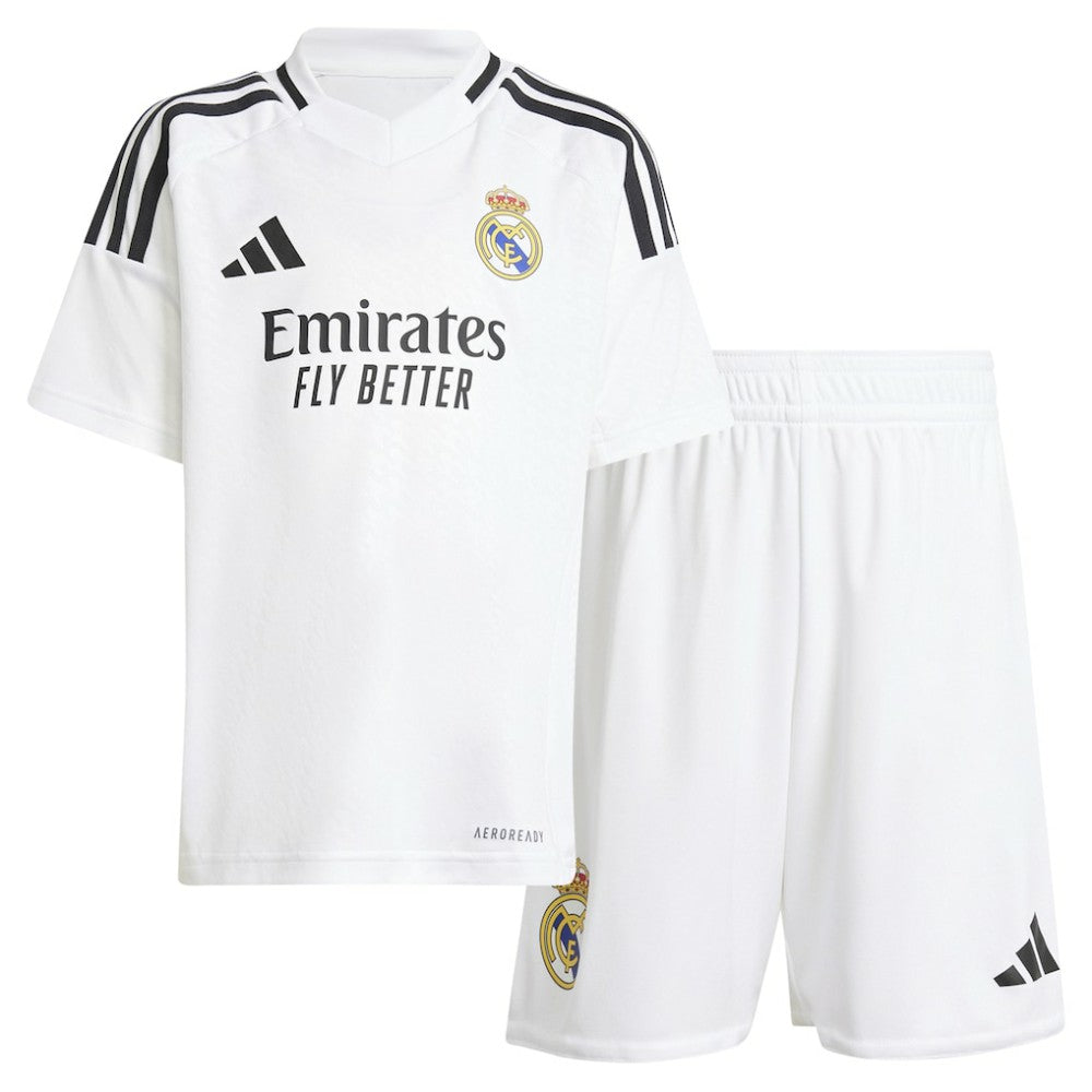Real Madrid Toddler 2024/25 Home Mini Kit Discount - White 