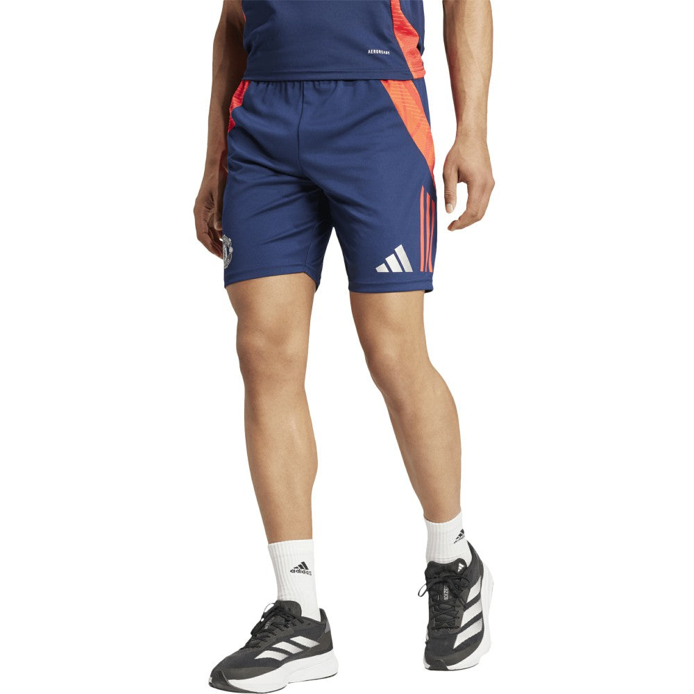 Manchester United Tiro 2024/25 AEROREADY Training Shorts Discount - Navy 