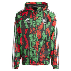 Arsenal x Labrum London 2024/25 Seasonal Full-Zip Hoodie Windbreaker on sale - Black 