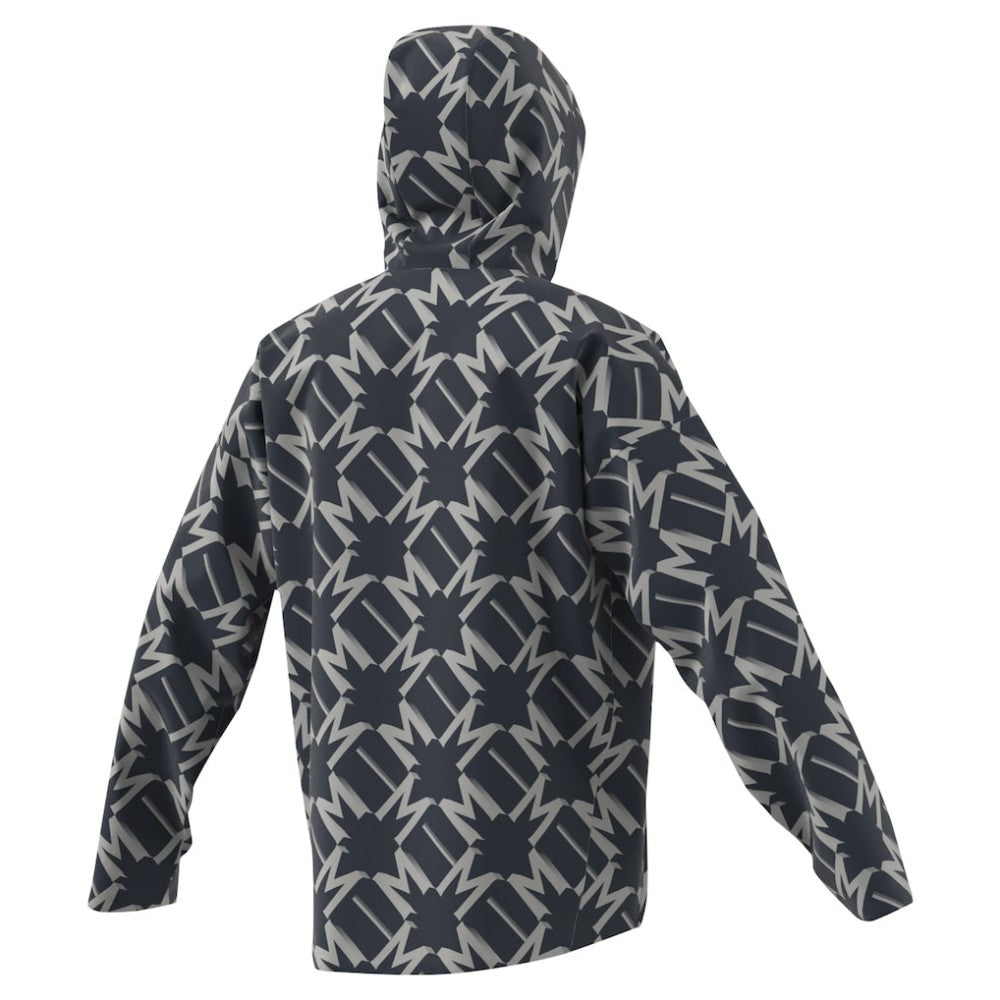 Manchester United 2024/25 Half-Zip Hoodie Windbreaker Jacket Discount - Charcoal 