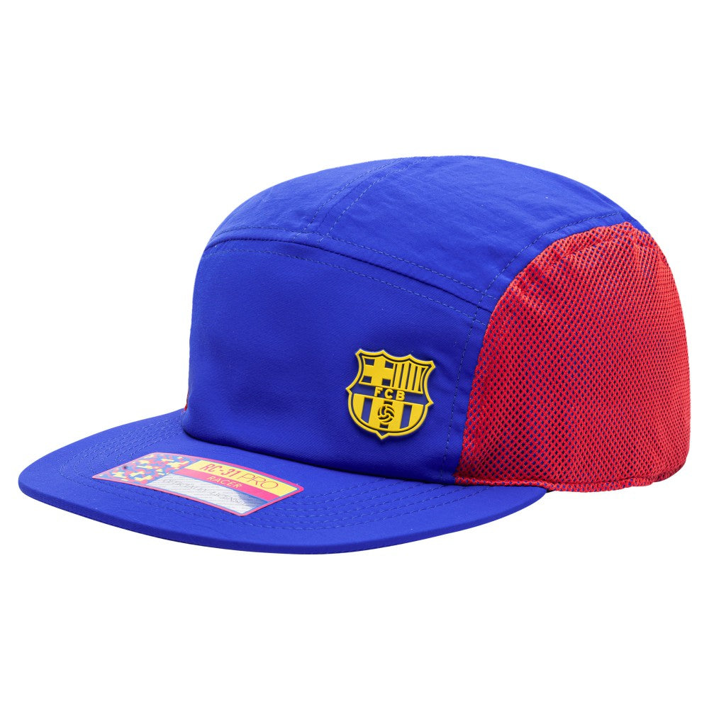 Barcelona Unisex Wing Racer Adjustable Hat on sale - Blue 