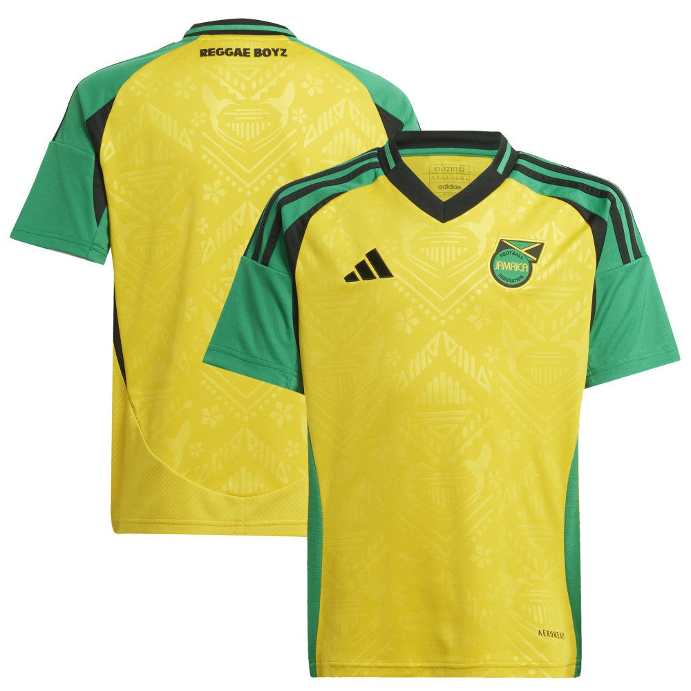 Jamaica National Team Youth 2024 Home Replica Jersey for sale - Yellow 