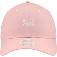 USWNT New Era Women's Throwback 9TWENTY Adjustable Hat on sale - Pink 
