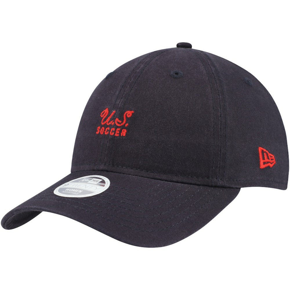 USWNT New Era Women's Throwback 9TWENTY Adjustable Hat on sale - Navy 