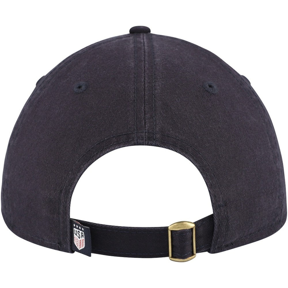 USWNT New Era Women's Throwback 9TWENTY Adjustable Hat on sale - Navy 