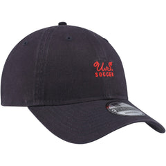 USMNT New Era Women's Throwback 9TWENTY Adjustable Hat on sale - Navy 
