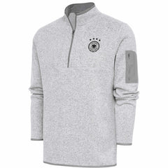 Germany National Team Elevate Quarter-Zip Pullover for sale - Heather Gray 