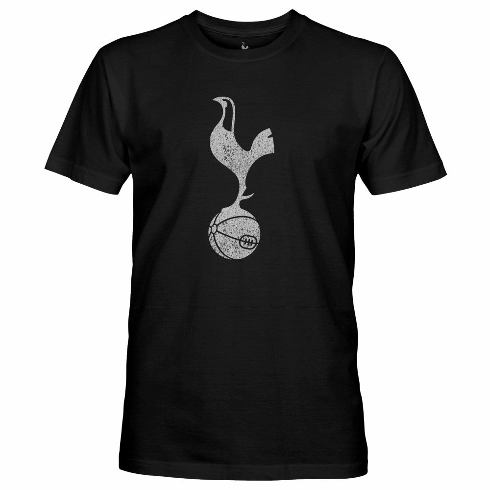 Tottenham Hotspur 1863FC Mono Crest Slub T-Shirt Sale - Black 