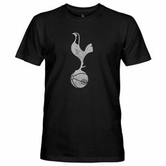 Tottenham Hotspur 1863FC Mono Crest Slub T-Shirt Sale - Black 