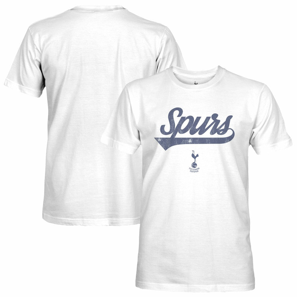 Tottenham Hotspur 1863FC Script Slub T-Shirt Sale - White 