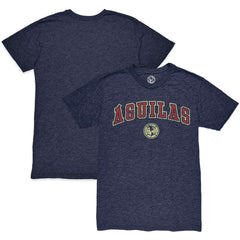 Club America 1863FC Wordmark Twisted Tri-Blend Slub T-Shirt Discount - Heather Navy 