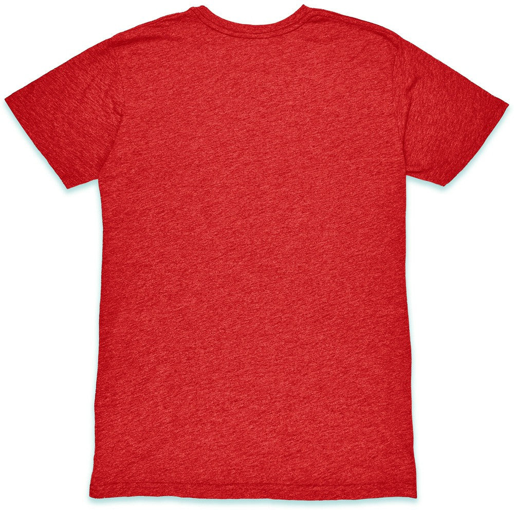 Barcelona 1863FC Mono Crest Twisted Tri-Blend Slub T-Shirt on sale - Red 