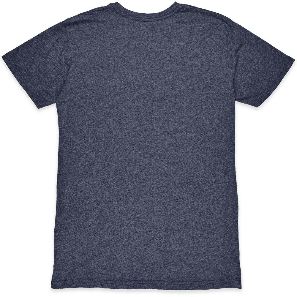 Barcelona 1863FC Front Back Date Twisted Tri-Blend T-Shirt on sale - Heather Navy 
