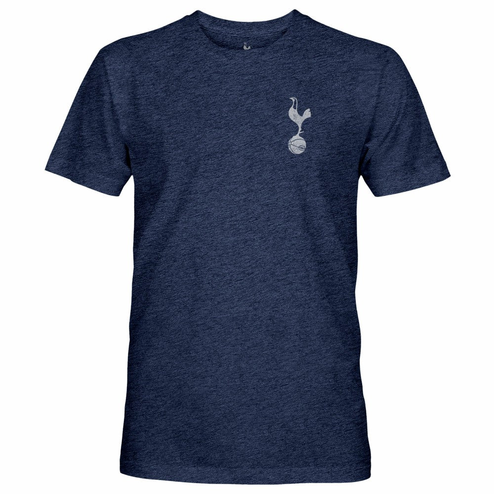 Tottenham Hotspur 1863FC Front Back Text Twisted Tri-Blend Slub T-Shirt Sale - Heather Navy 