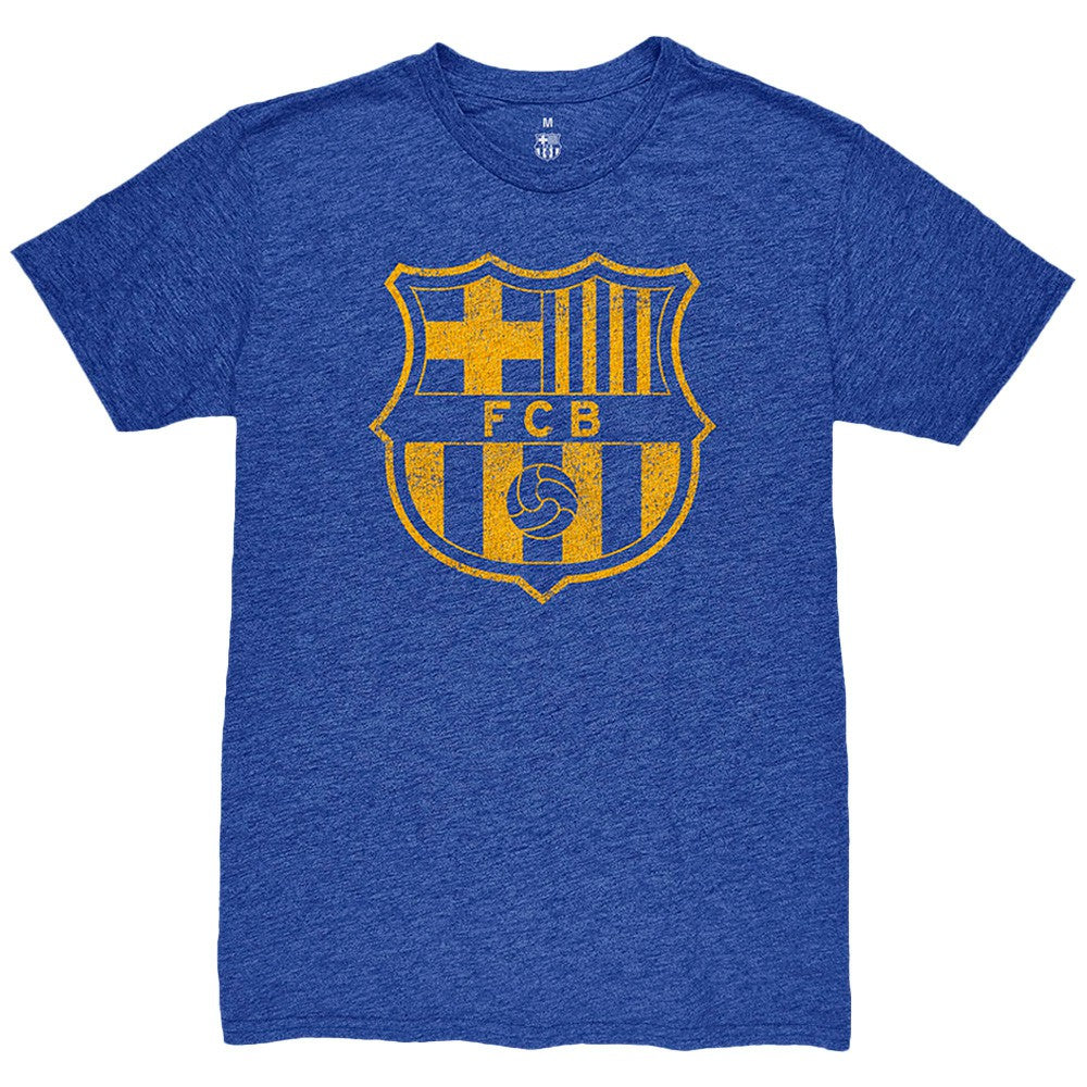 Robert Lewandowski Barcelona 1863FC Player Name & Number Twisted Tri-Blend Slub T-Shirt on sale - Heather Royal 