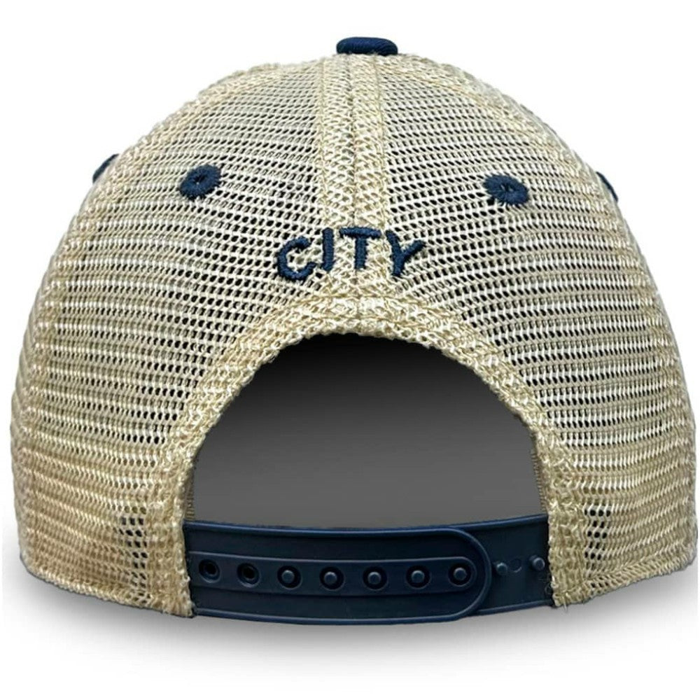 Manchester City 1863FC Trucker Adjustable Hat Discount - Navy 