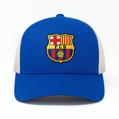 Barcelona 1863FC Washed Trucker Adjustable Hat on sale - Royal 