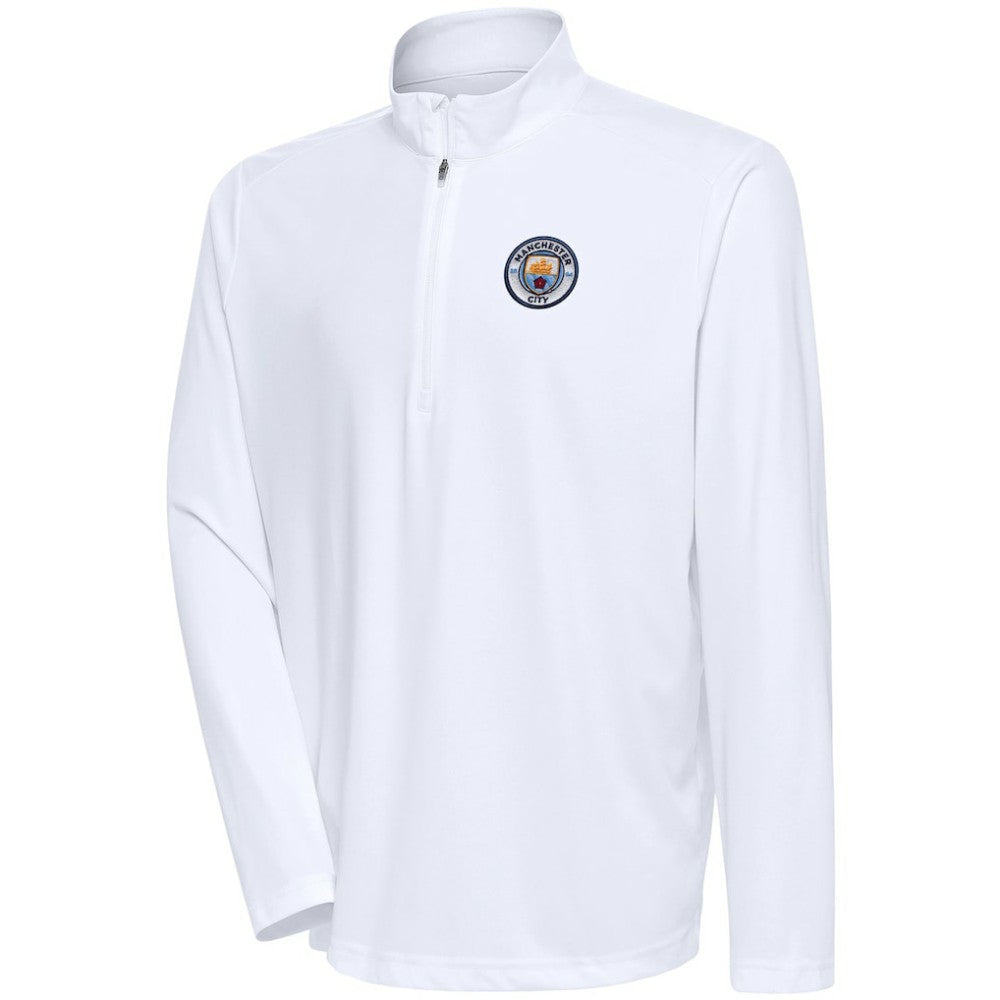 Manchester City Statement Quarter-Zip Pullover Discount - White 