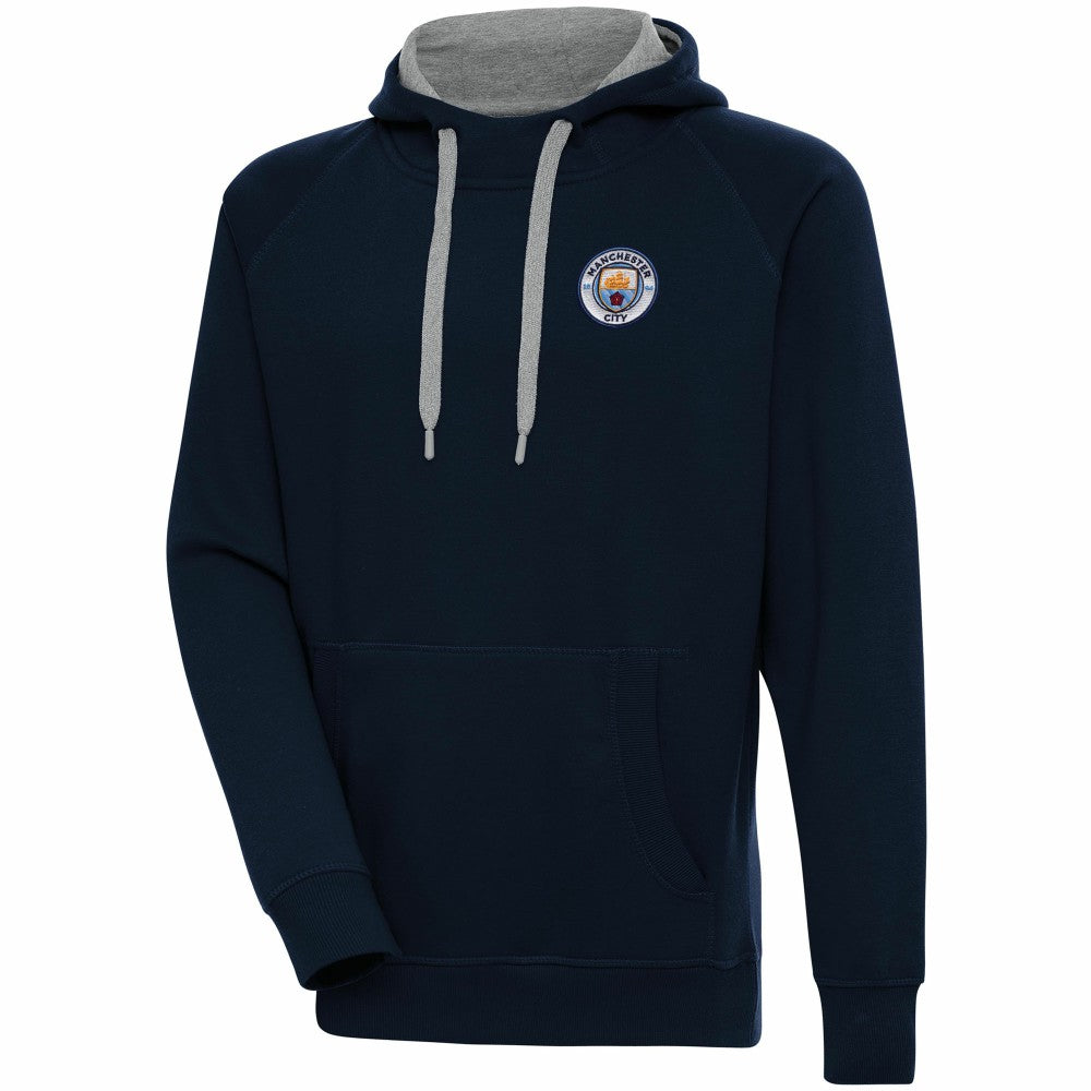 Manchester City Takeover Pullover Hoodie Discount - Navy 
