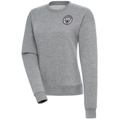 Manchester City Women's Takeover Crewneck Pullover Sweatshirt Discount - Heather Gray 
