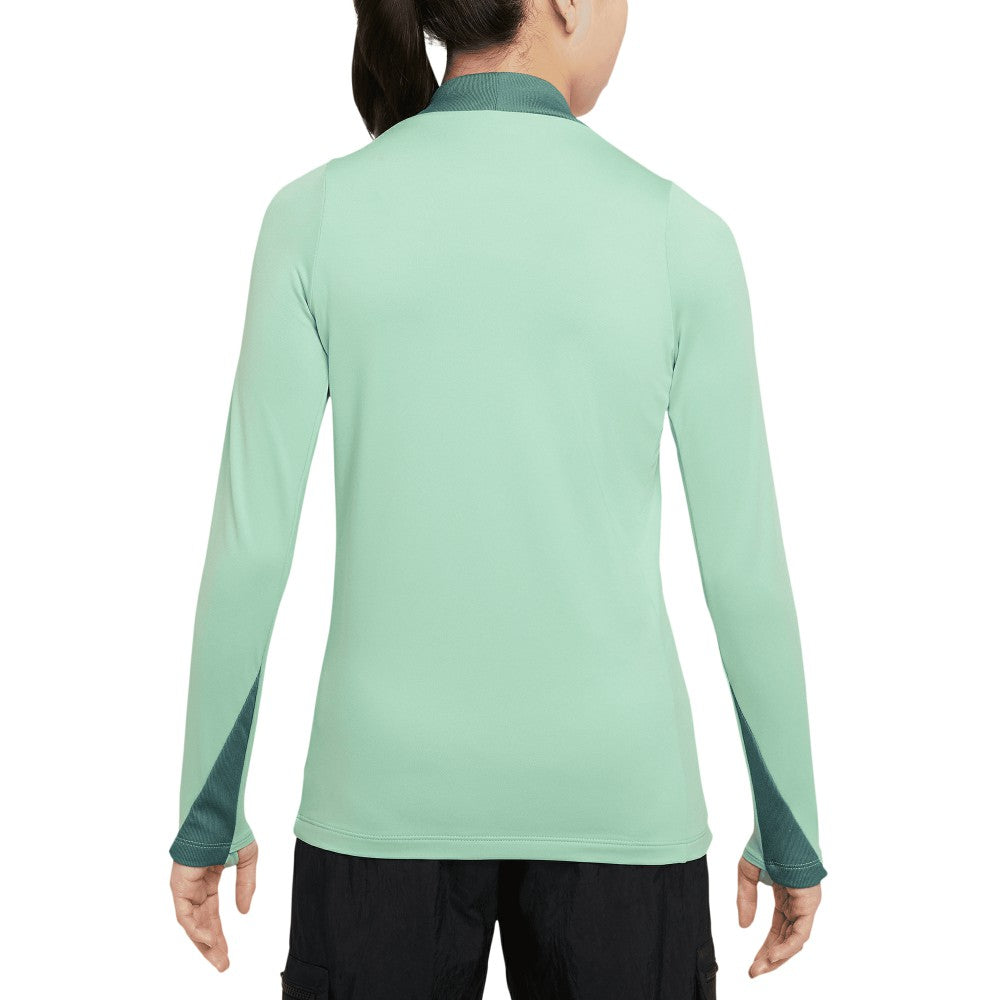 Tottenham Hotspur Youth 2024/25 Third Strike Drill Performance Quarter-Zip Top Sale - Green 