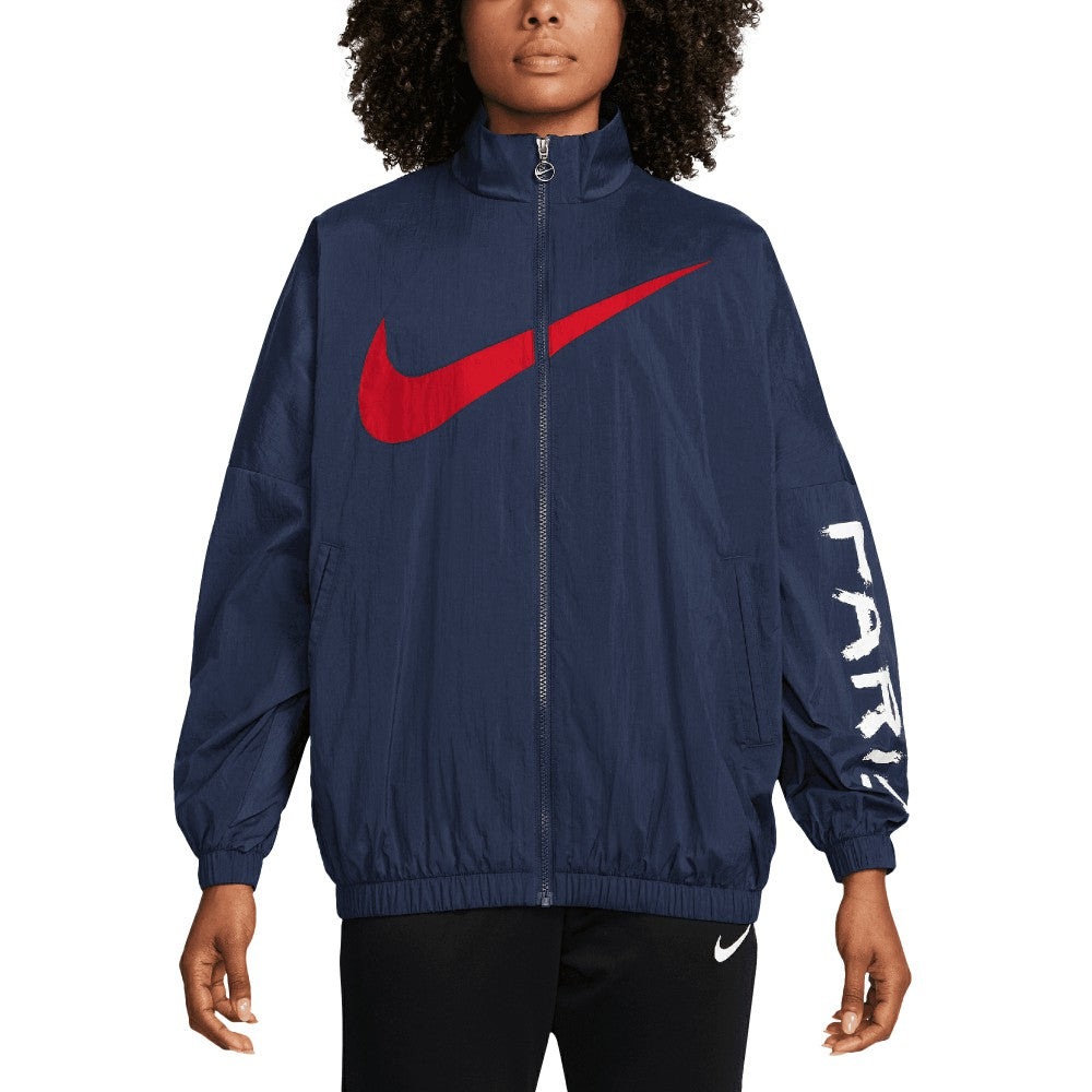 Paris Saint-Germain Women's  Essential Windrunner Full-Zip Jacket on sale - Navy 
