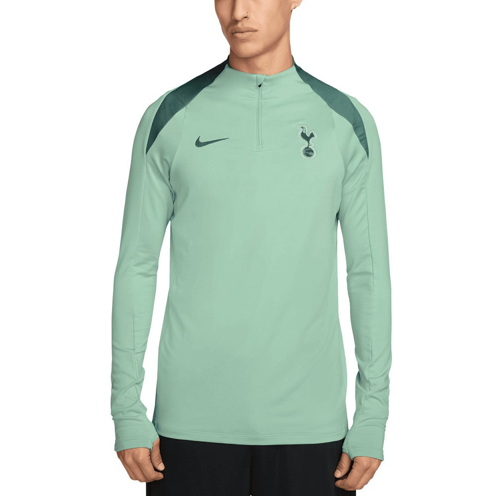 Tottenham Hotspur 2024/25 Third Strike Drill Performance Quarter-Zip Pullover Top Sale - Green 