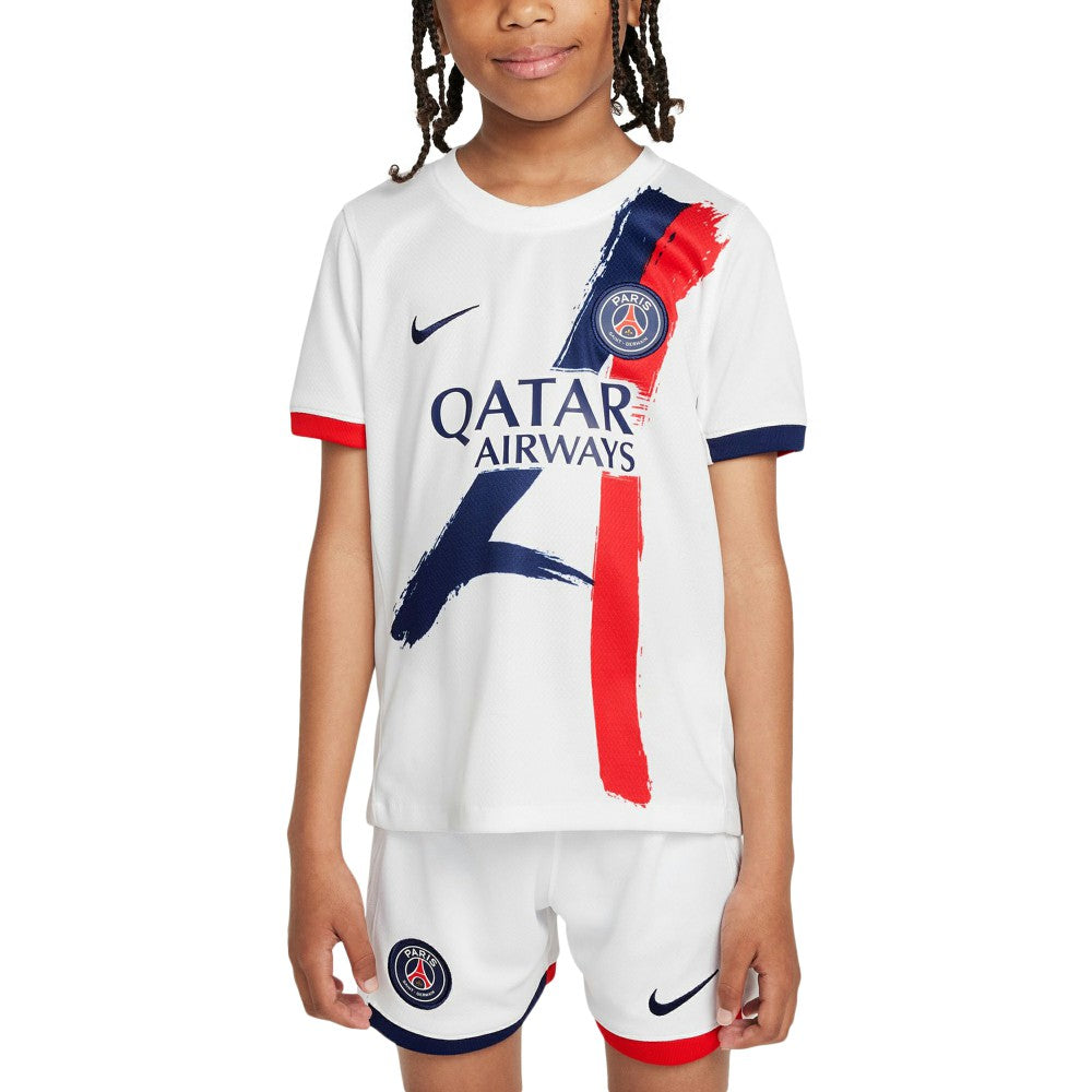 Paris Saint-Germain Preschool 2024/25 Away Little Kids Kit Set 