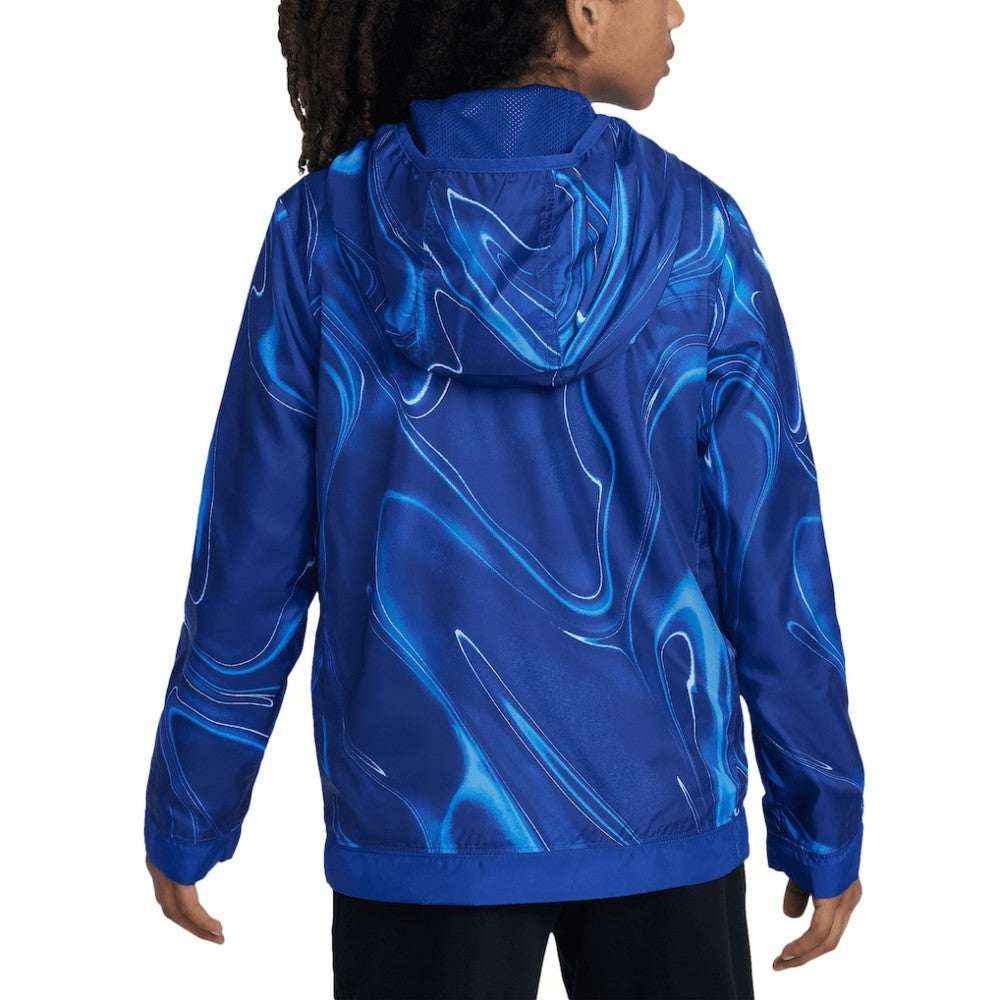 Chelsea Youth Amplify Anorak Half-Zip Hoodie Jacket on sale - Blue 