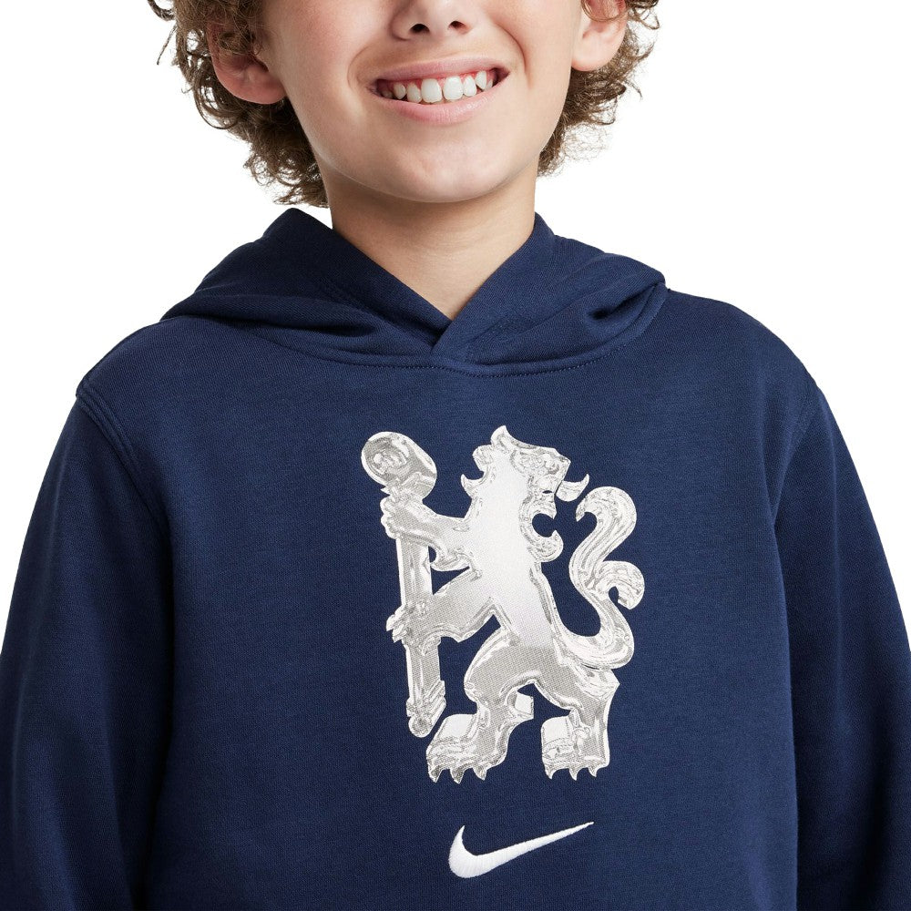 Chelsea Youth Club Pullover Hoodie for sale - Navy 